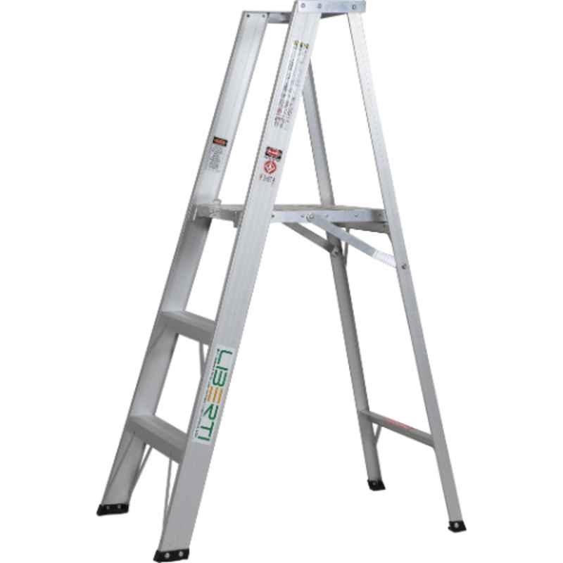 Liberti 3ft 2 Step Aluminium Heavy Duty Ladder with Platform, P1403