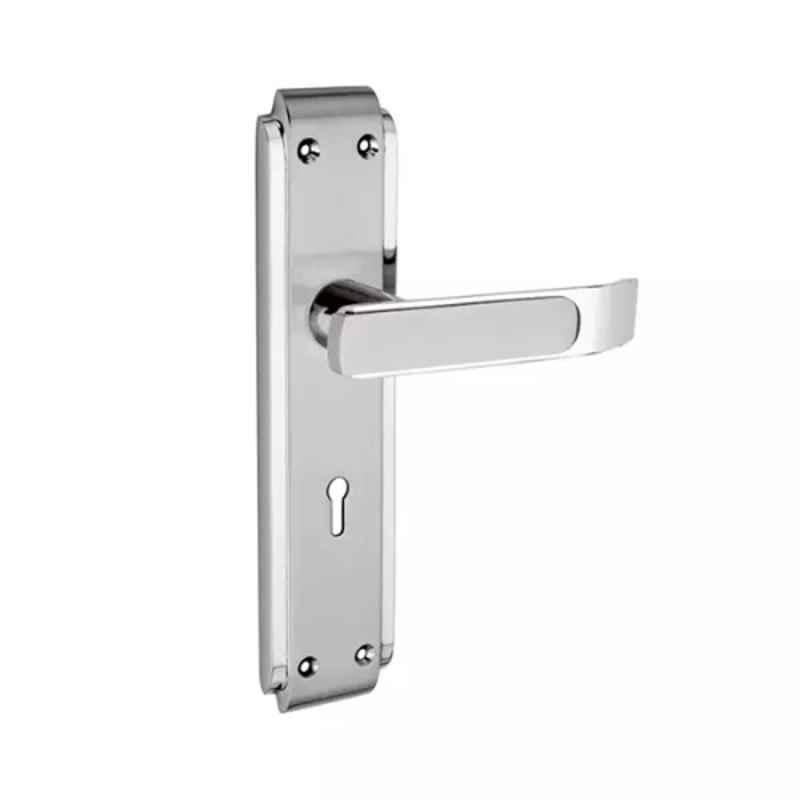 Harrison 7 inch Steel Satin Chrome Finish Door Handle Set, 80978