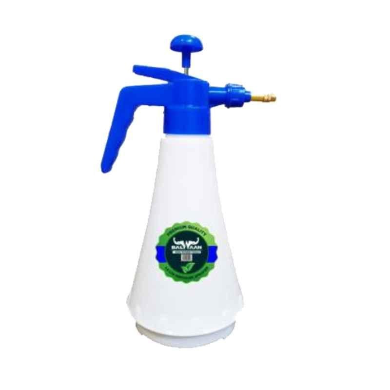 Balwaan 1L Blue Plastic Hand Held Garden Pressure Sprayer Pump, MTAK-MA-SP-725
