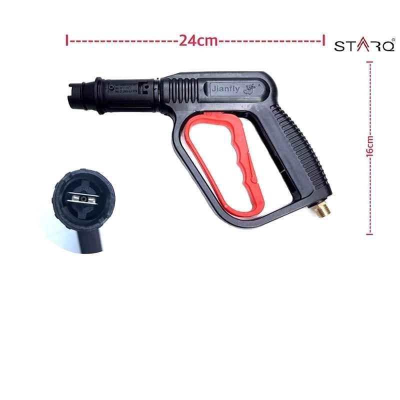 STARQ 24x16cm Black Plastic Pressure Gun for W1 & W2