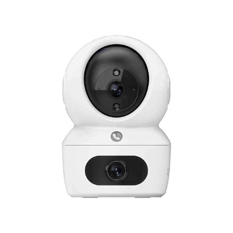 EZVIZ H7C Dual 2k Lens Pan-Tilt Smart Wi-Fi Camera with 2 Way Calling, 360 deg Panoramic View, Color Night Vision & SD Card Support Upto 512GB
