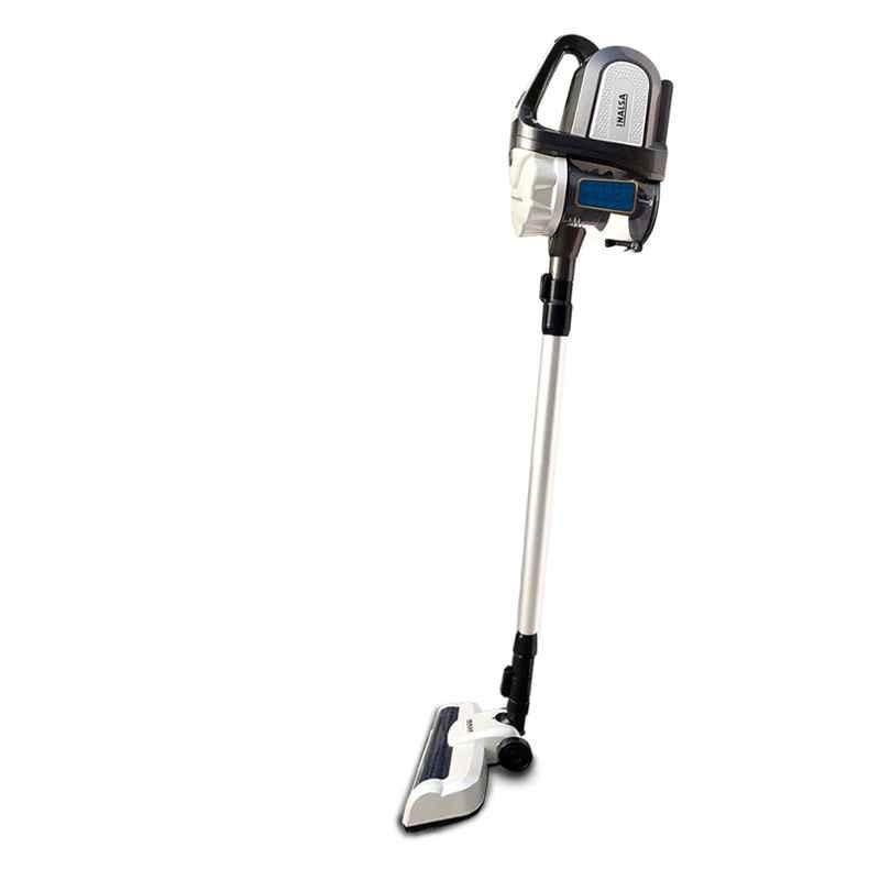 Inalsa Kardia 1 Litre White & Grey Bagless Cordless Stick Vacuum Cleaner with HEPA Filtration System & Cyclone System