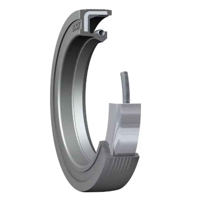 SKF 42x56x7mm Nitrile Rubber Single Sealing Lip Radial Shaft Seal, HMS5RG