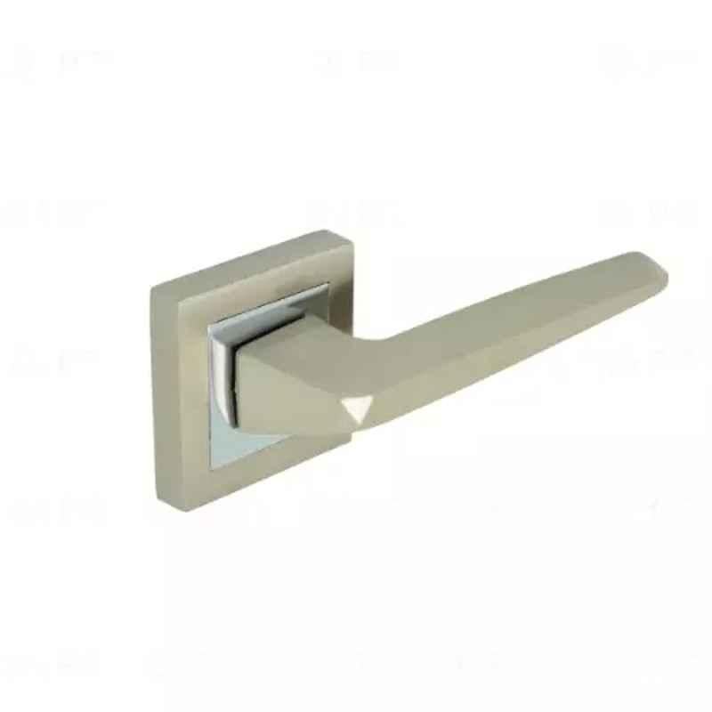 Godrej NEH-15 5987 Zinc Alloy Satin Nickel Finish Baby Latch Handle Set