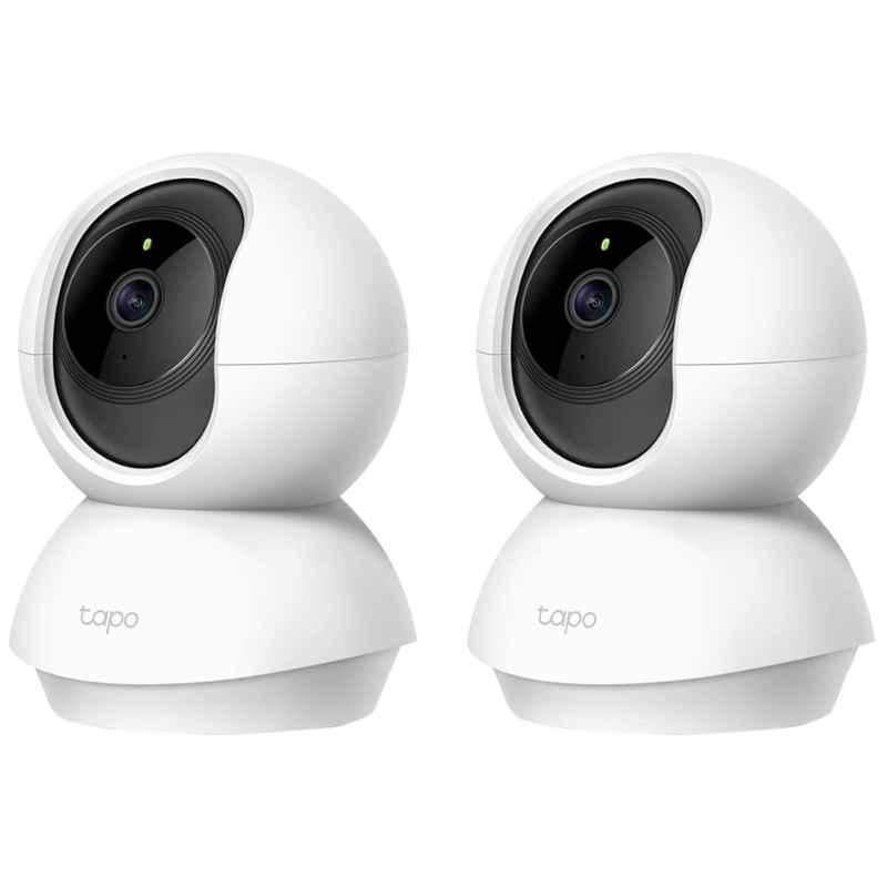 Tp-Link Tapo C210P2 2MP 1080P 360  FHD PT Smart WiFi Camera with    Alexa Enable, 2-Way Audio, Night Vision, Motion Detection & Sound & Light Alarm