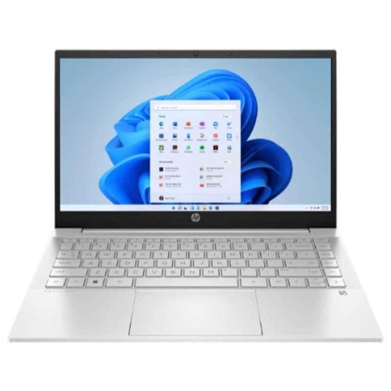 HP Pavilion 15-EG3026TU Natural Silver Laptop with Core i5/16GB/512GB/SSD/Intel Iris Xe Graphics/Windows 11 Home 15.6 inch FHD Display, 7S4N6PA