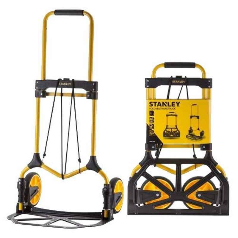 Stanley 90kg Steel Yellow Folding Hand Truck, SXWTD-FT582