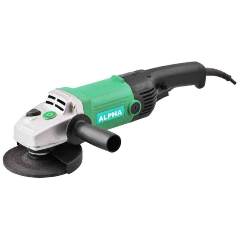 Alpha 125mm 1200W Green Angle Grinder, A81252