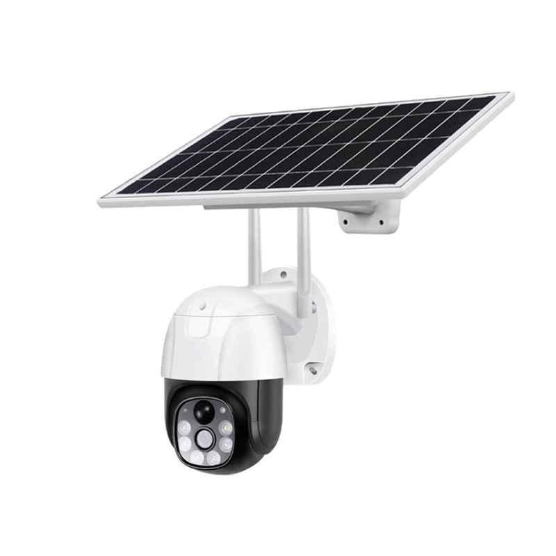 Power Pixel SolarXR 5MP 4G Solar Outdoor SIM Camera with Solar Panel, Support 128GB SD Card, Colour Night Vision & 2 Way Talk