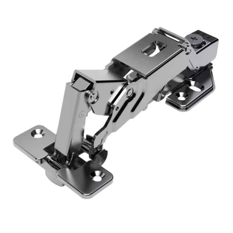 Ebco 35mm Nickel Plated 155 Degree Soft Close Cabinet Hinge, H155-1-SC (Pack of 2)