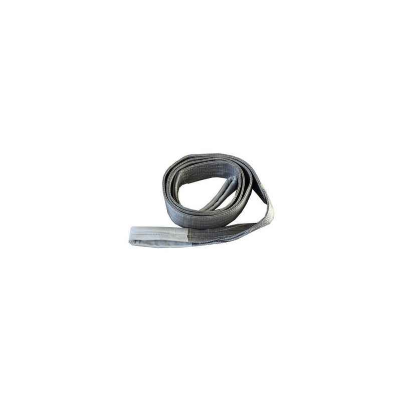Ferreterro 4 Ton 8m Grey Double Ply Flat Polyester Webbing Sling
