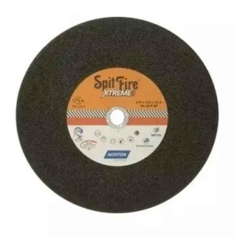 Norton Spit Fire 14 inch Black Chop Saw Cutting Disc