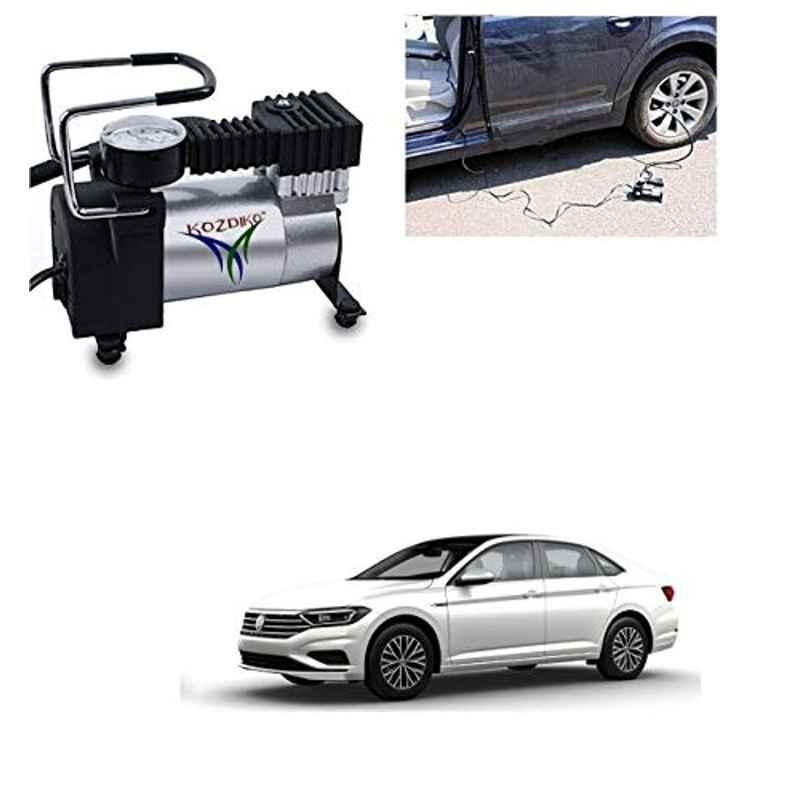 Kozdiko 12V DC Heavy Duty Metal Tyre Inflator for Volkswagen New Jetta 2015-Present, Tyre_Inflator_D9