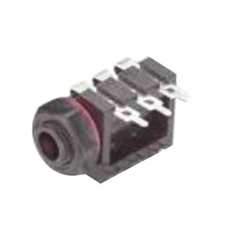 Pomona 7160 PC Board Mount Horizontal 3 Conductor Phone Jack Connector, 2160072