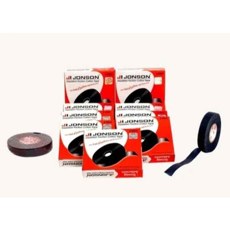 Jonson 100 Pcs 20m Insulation Friction Cotton Tape Box, J-003