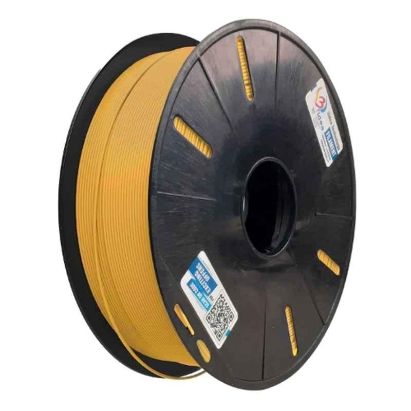 3Idea 1kg 1.75mm PLA Gold 3D Printing Filament, 3IDEA-PLA-GLD-0.75KG