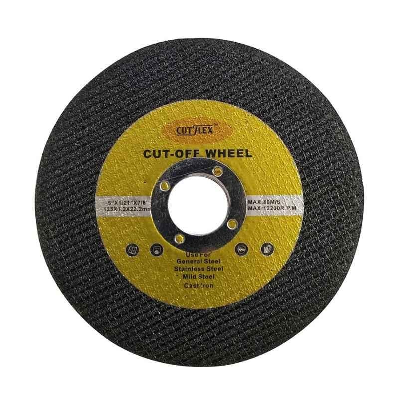 Cutflex 125x1.2x22.2mm Black Cutting Wheel for Metal (Pack of 50)