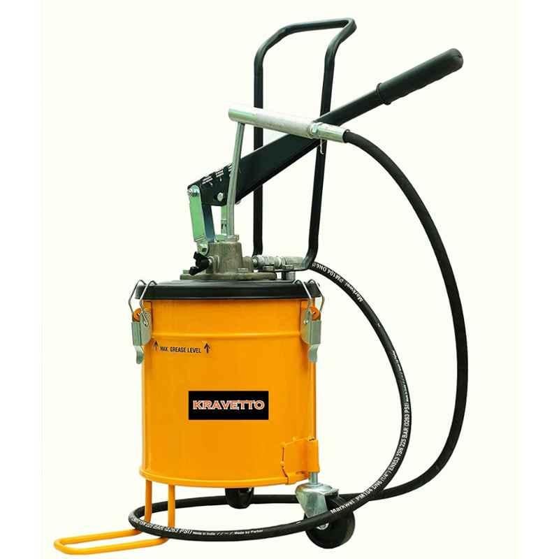 Kravetto 6kg Bucket Grease Pump with Wheels, KGP-6W