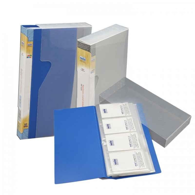 Solo Assorted 480 Cards Business Card Holder, BC808 (Pack of 20)