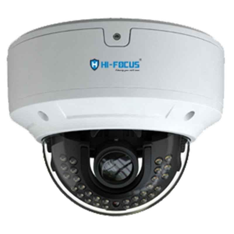 HI Focus 5MP Metal Motorized Varifocal Network Indoor camera, WDR, BLC, HLC, 3D NR, H.265 Compression, Defog & 50m IR Distance, HC-IPC-DVE5500MVN5, NVR Enabled
