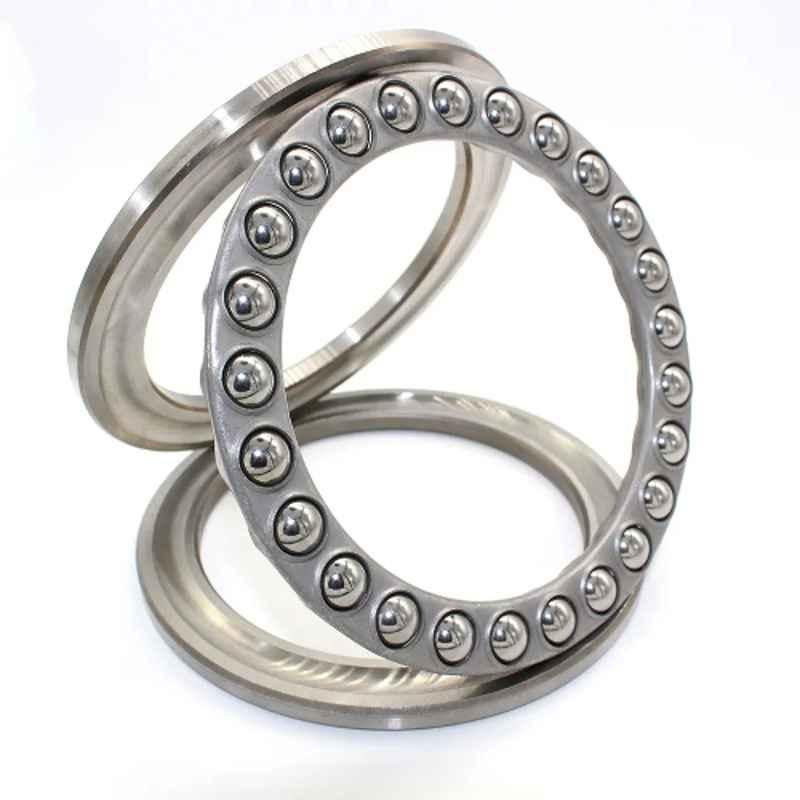 ZWZ 51124 Chrome Steel Single Direction Thrust Ball Bearing, 120x155x25 mm