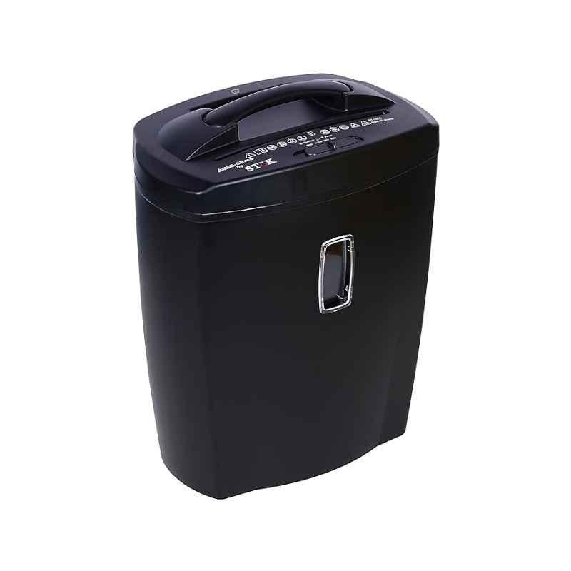 Stok ST-30CC 10 Sheet Cross Cut Paper, CD, DVD & Credit Card Shredder with 21 Litre Large Waste Bin Capacity