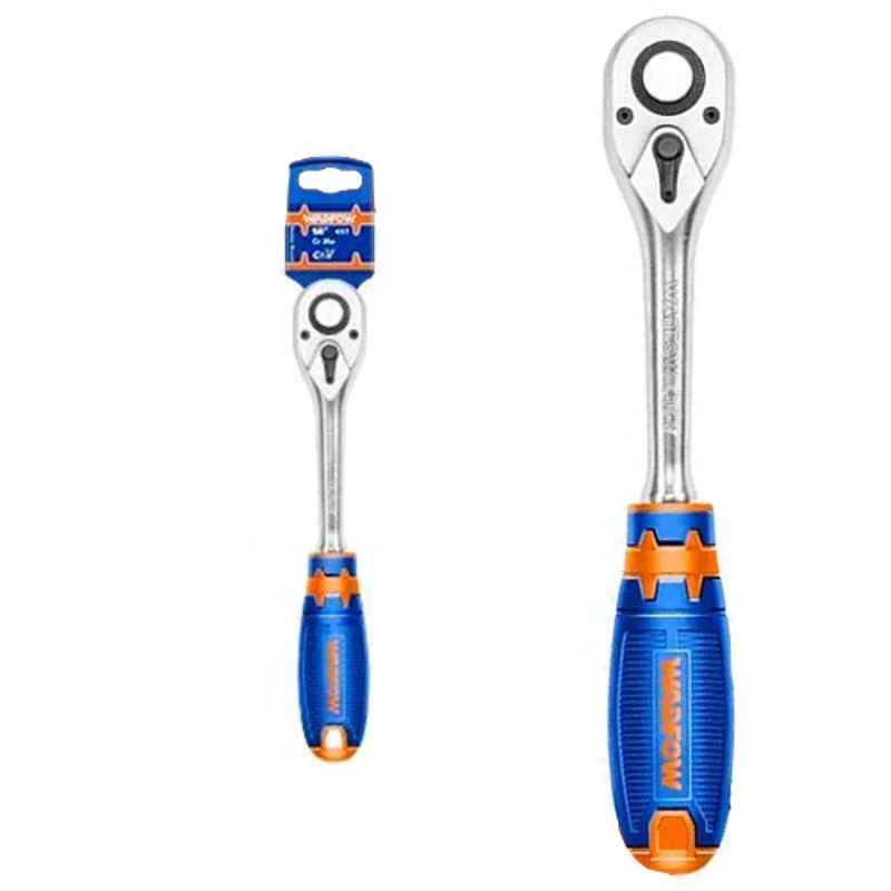 Wadfow 3/8 inch CrV & CrMo Rachet Wrench, WRW1238