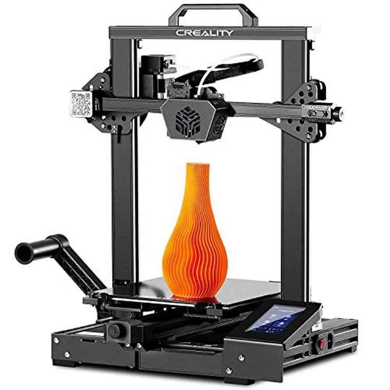 Creality CR-6 SE FDM 3D Printer with 32 Bit Silent Motherboard & Auto Bed Levelling, Print Size: 235x235x250 mm