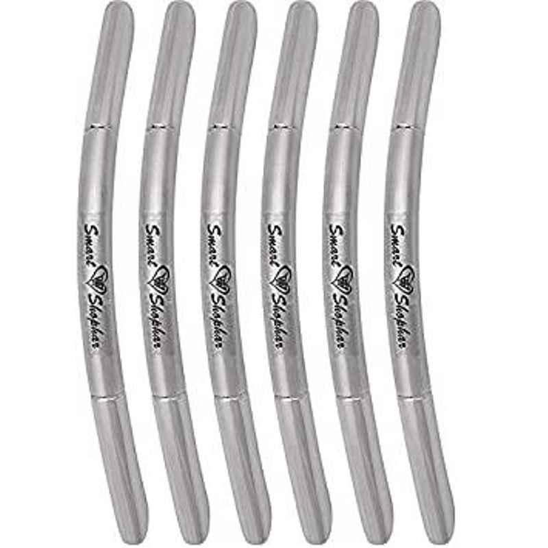 Smart Shophar 3 inch Stainless Steel Silver Lava Cabinet Handle, SHA40CH-LAVA-SL03-P6 (Pack of 6)