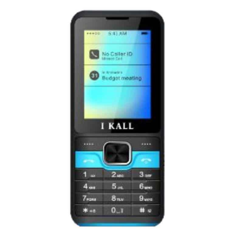 I Kall K112 2.4 inch Blue & Black Mobile Phone (Pack of 10)
