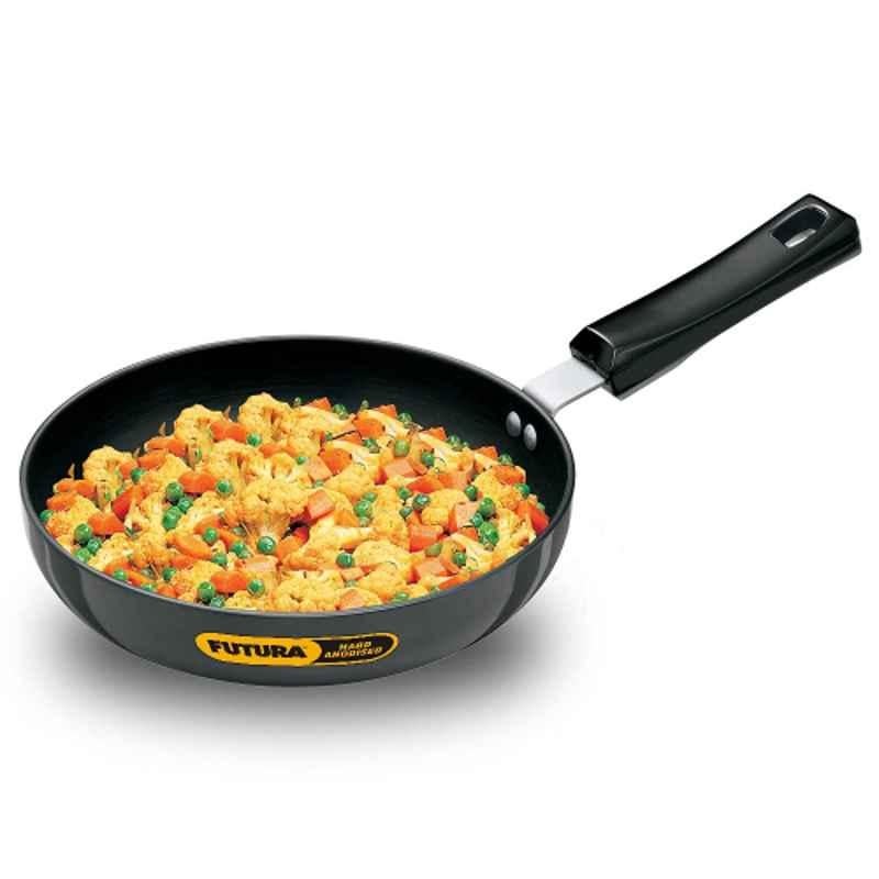 Hawkins Futura 22cm Rounded Side Hard Anodised Fry Pan, AF 22R