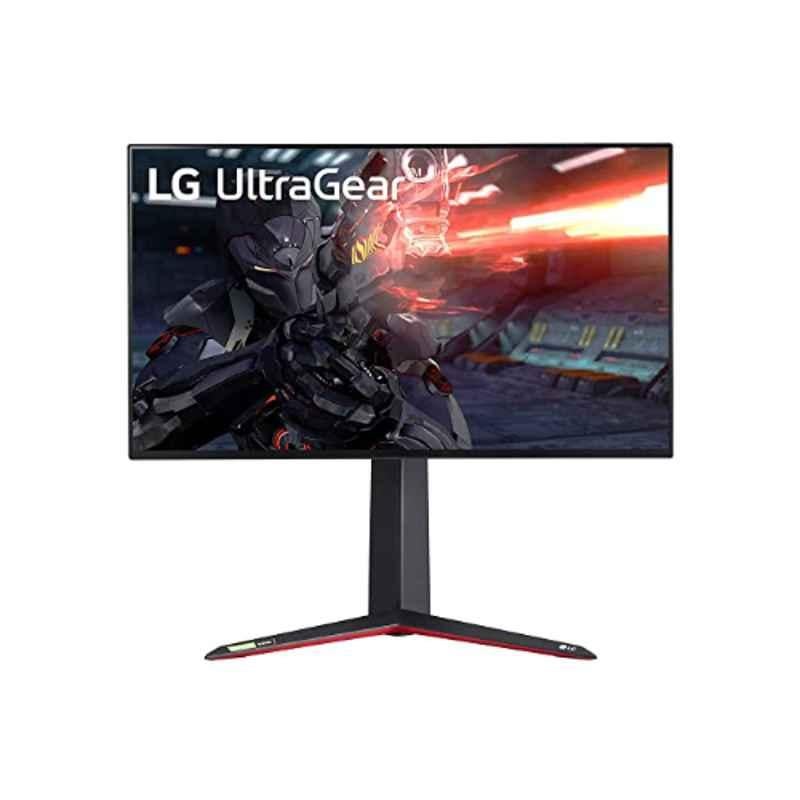 LG Ultragear 27GN950-B 27 inch (3840x2160p) UHD Nano IPS Display Gaming Monitor with 1ms Response Time, 144Hz Refresh Rate & G-SYNC Compatibility, Black