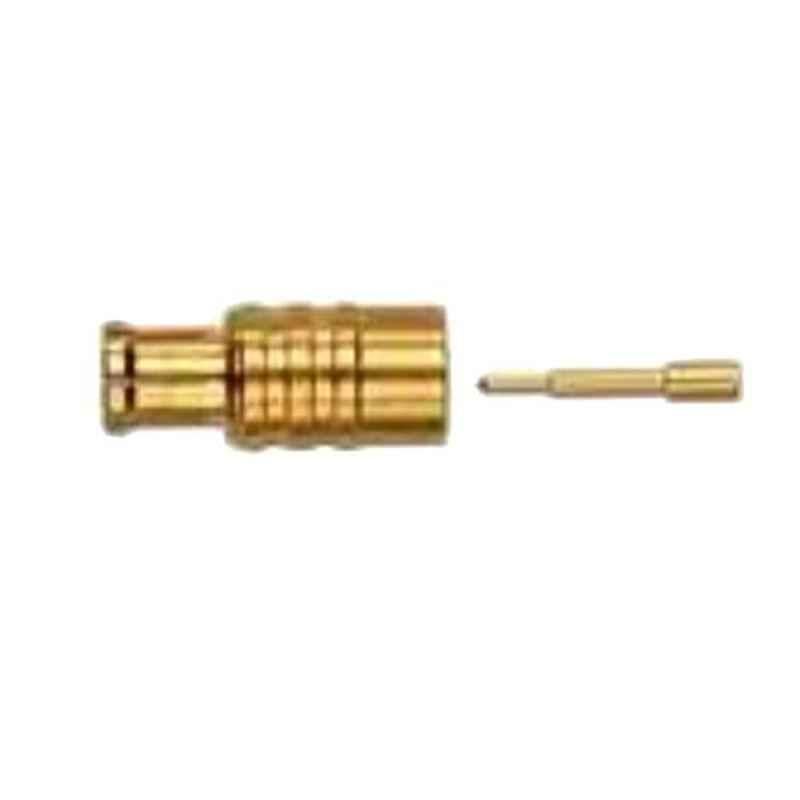 Pomona 73015 MCX Jack Straight Semi Rigid RF Connector, 3094802