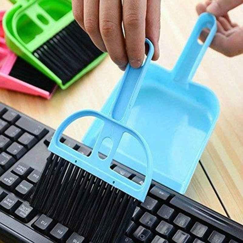 Freakonline Mini Supdi Plastic Dustpan & Brush Broom Set