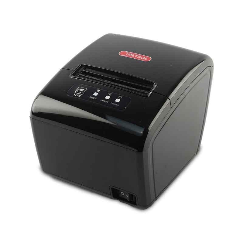 Retsol RTP-82UB 3 inch Thermal Receipt Printer with USB, Bluetooth & 1 Year Warranty