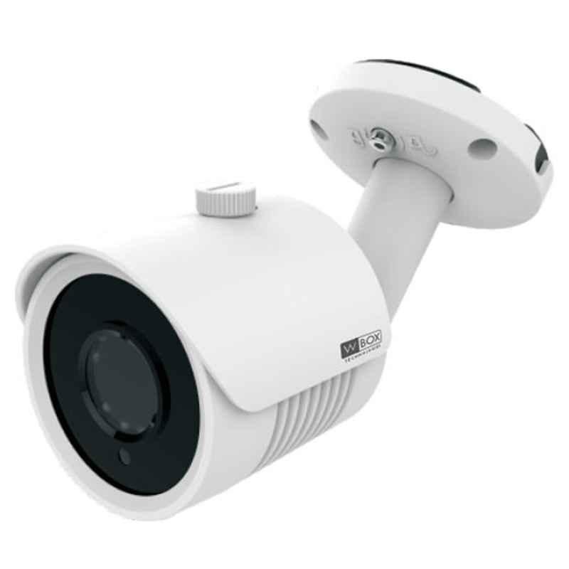 Wbox 2MP 3.6mm 4 in 1 Fixed Lens HD Bullet Camera with 30m IR DWDR DNR OSD, WBC0ECLHB2R3FME