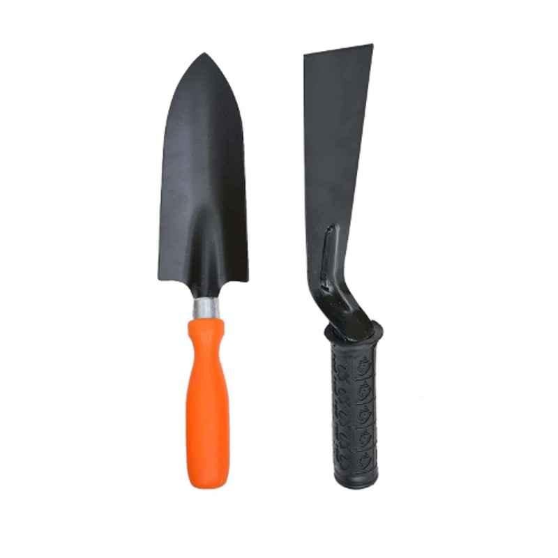 Hillgrove HGCM317M1 2 inch Khurpi Tool with Trowel for Small Pots & Gardening Plants, HGCM608