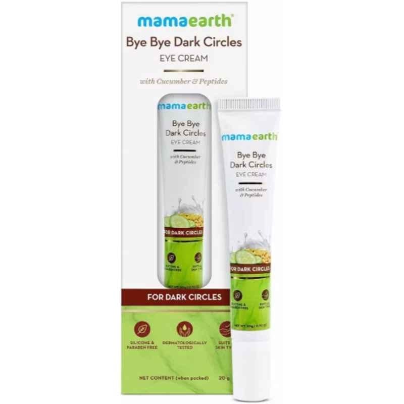 Mamaearth 20g Bye Bye Dark Circles Eye Cream Tube, MAE2020