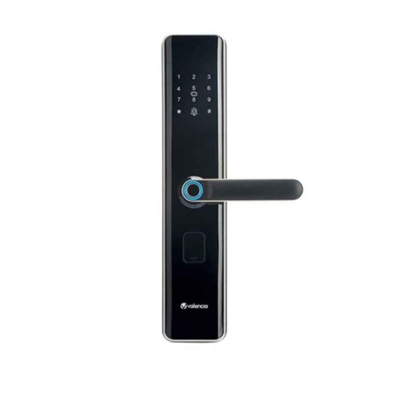 Valencia Hola Aluminium Alloy Glass Finish Gold Smart Door Lock
