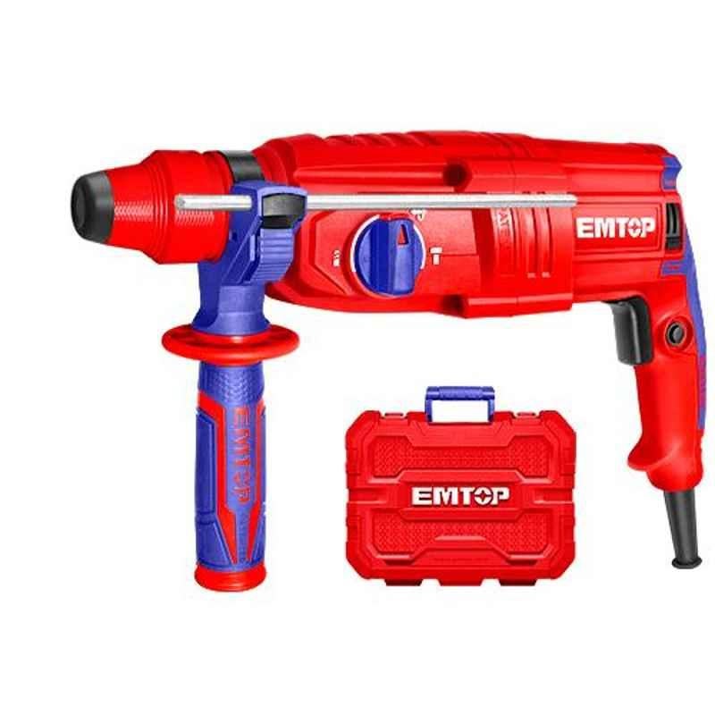 EMTOP 800W 26mm Rotary Hammer Machine, ERHRL801