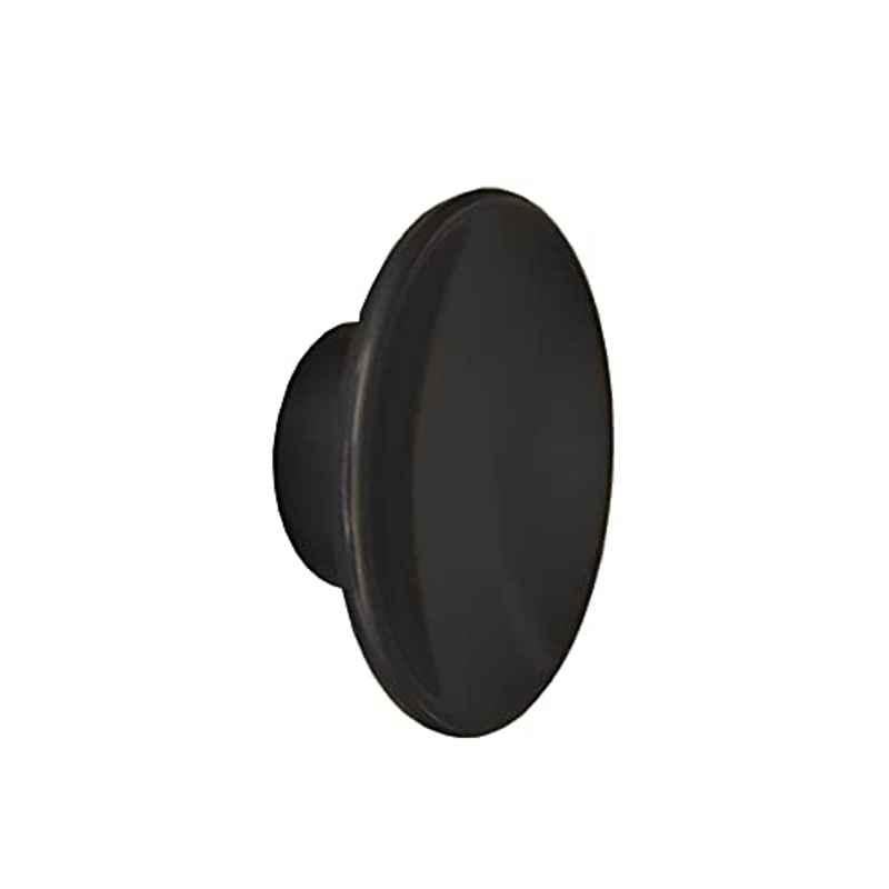 Aquieen Luxury Series 4 inch Satin Black Main Door Horse Handle (Pack of 2)