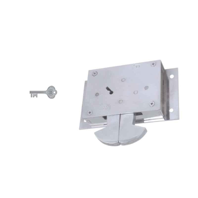 Harrison Chhota Bhima BCP Finish Center Shutter Lock with 3 Keys, 0597