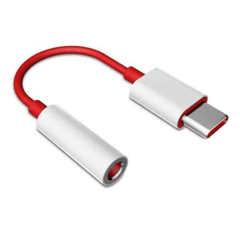 Bingo Red Type-C to 3.5mm Jack Audio Connector