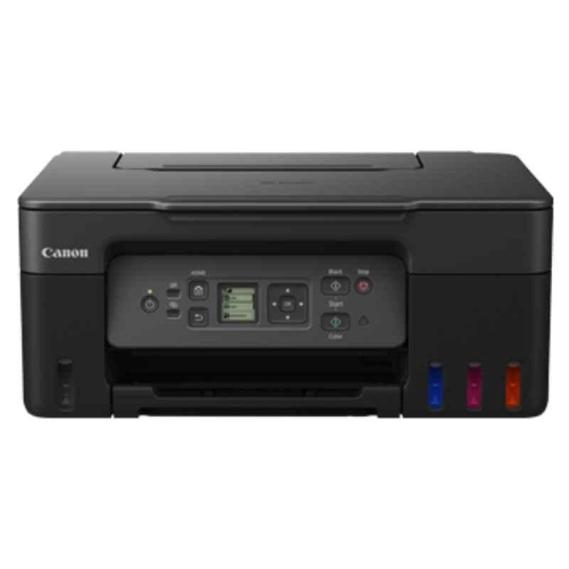 Canon Pixma G3770 Black All-in-One Wi-Fi Colour Ink Tank Printer with LCD Display & Free Blaupunkt Earbuds
