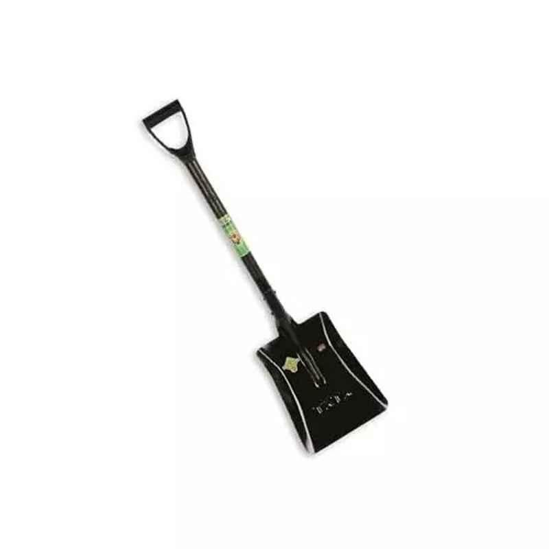 B K Jagan & Co Alloy Steel Square Shovel with Steel Handle, TY756