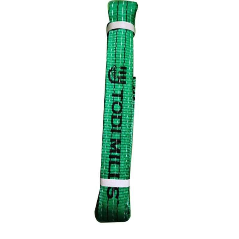 Grip 50mm Polyester Green Sling, Length: 8 m