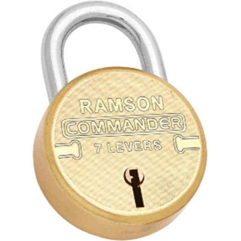 Ramson Commander 40mm Brass Combination Padlock with 3 Keys