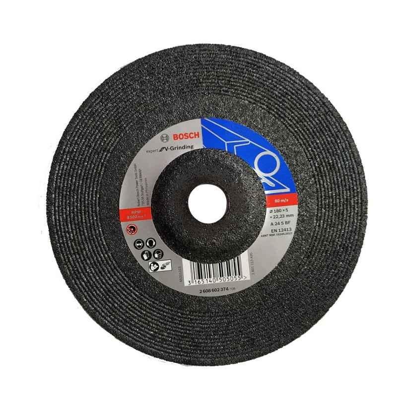 Bosch 180x5x22.23mm DC Wheel for Metal, 2608602374 (Pack of 25)