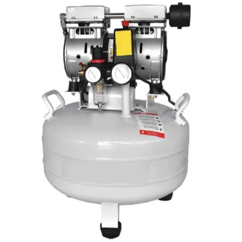 Imported 25 Litre Dental Oil Free Sound Less Air Compressor with 0.75HP Motor & 116 psi Pressure, AB-GAHL-20231078
