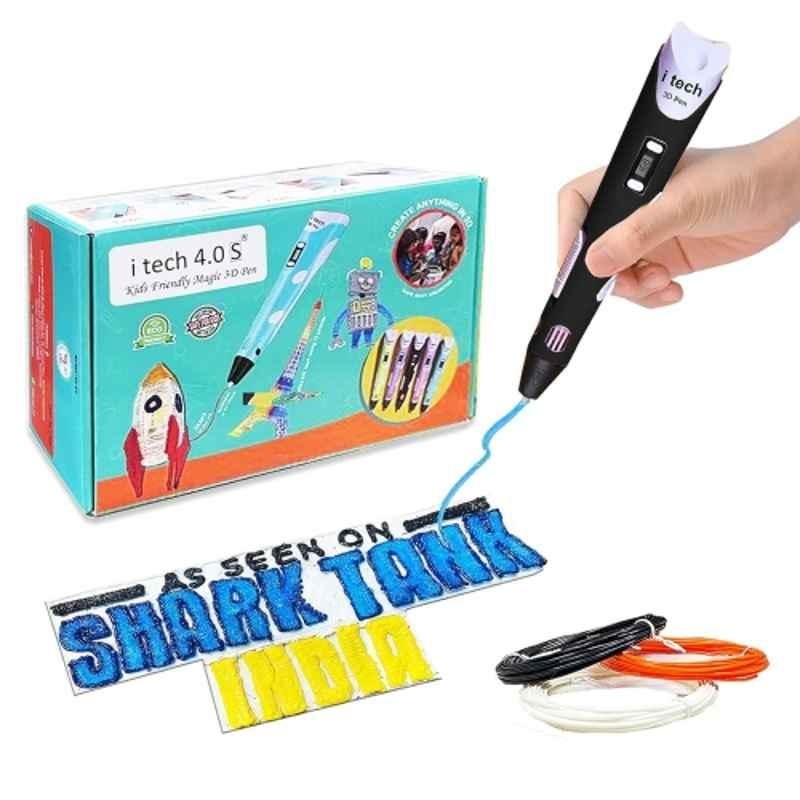 WOL3D Itech Black Kids Friendly Magic 3D Pen